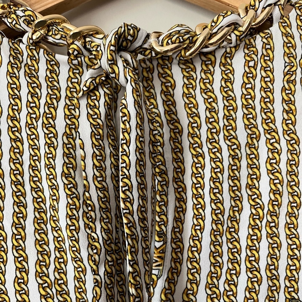 NWT Michael Kors Women’s Chain-Neck Top - Picture 6 of 13